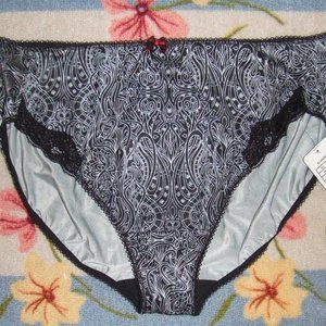 XL/ 8  Elomi TRICIA Hi Cut Brief Panties LOT 2
